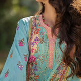 Qalamkar | Luxe Silk |   UA-06 SARA