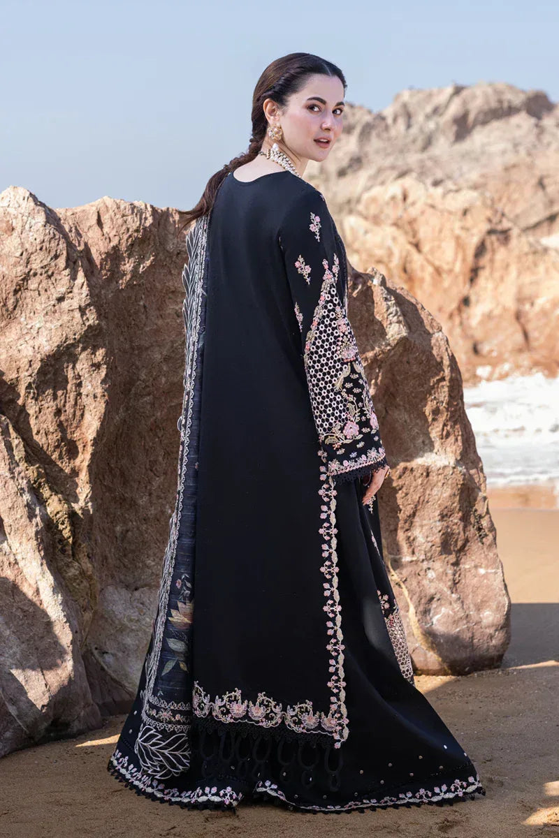 Qalamkar | Sahil Kinare Luxury Lawn | FP-14 RIMA - Rang-e-Khaas
