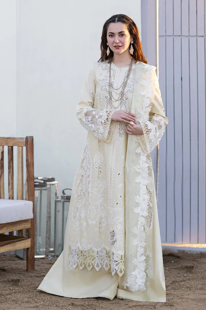 Qalamkar | Sahil Kinare Luxury Lawn | FP-01 JANA - Rang-e-Khaas