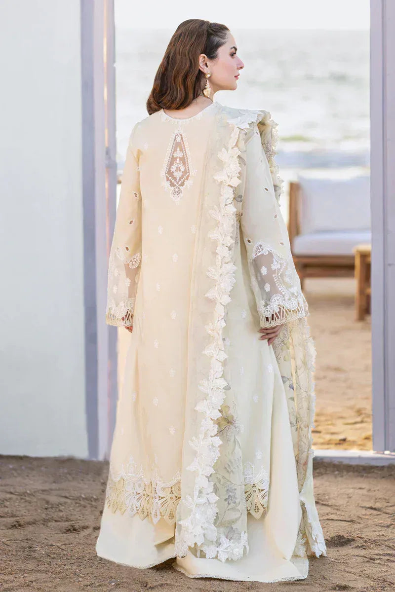 Qalamkar | Sahil Kinare Luxury Lawn | FP-01 JANA - Rang-e-Khaas