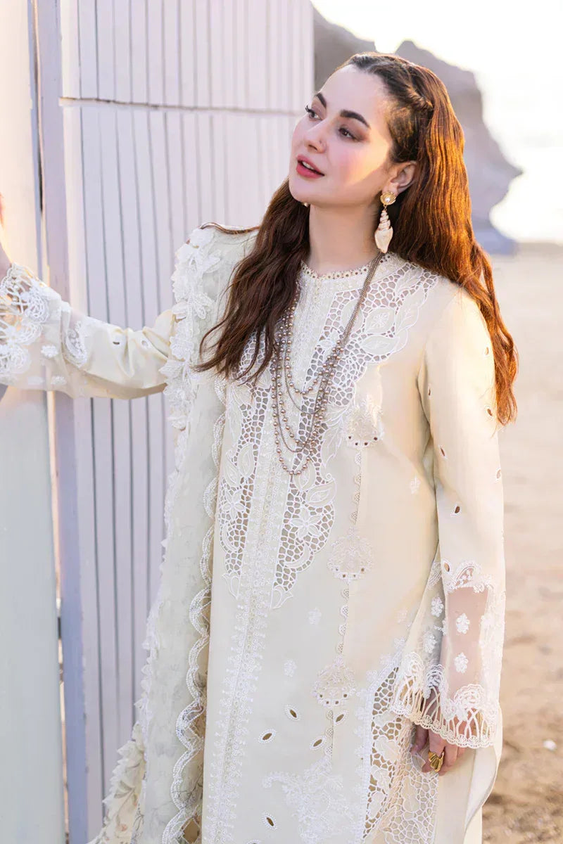 Qalamkar | Sahil Kinare Luxury Lawn | FP-01 JANA - Rang-e-Khaas