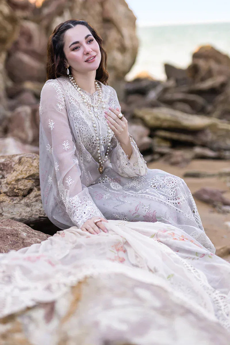 Qalamkar | Sahil Kinare Luxury Lawn | FP-11 EMIRA - Rang-e-Khaas