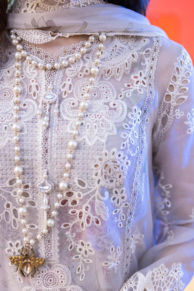 Qalamkar | Sahil Kinare Luxury Lawn | FP-11 EMIRA - Rang-e-Khaas