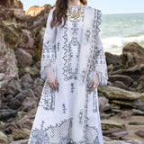 Qalamkar | Sahil Kinare Luxury Lawn | FP-02 FIZA