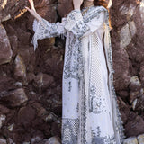 Qalamkar | Sahil Kinare Luxury Lawn | FP-02 FIZA