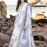 Qalamkar | Sahil Kinare Luxury Lawn | FP-02 FIZA