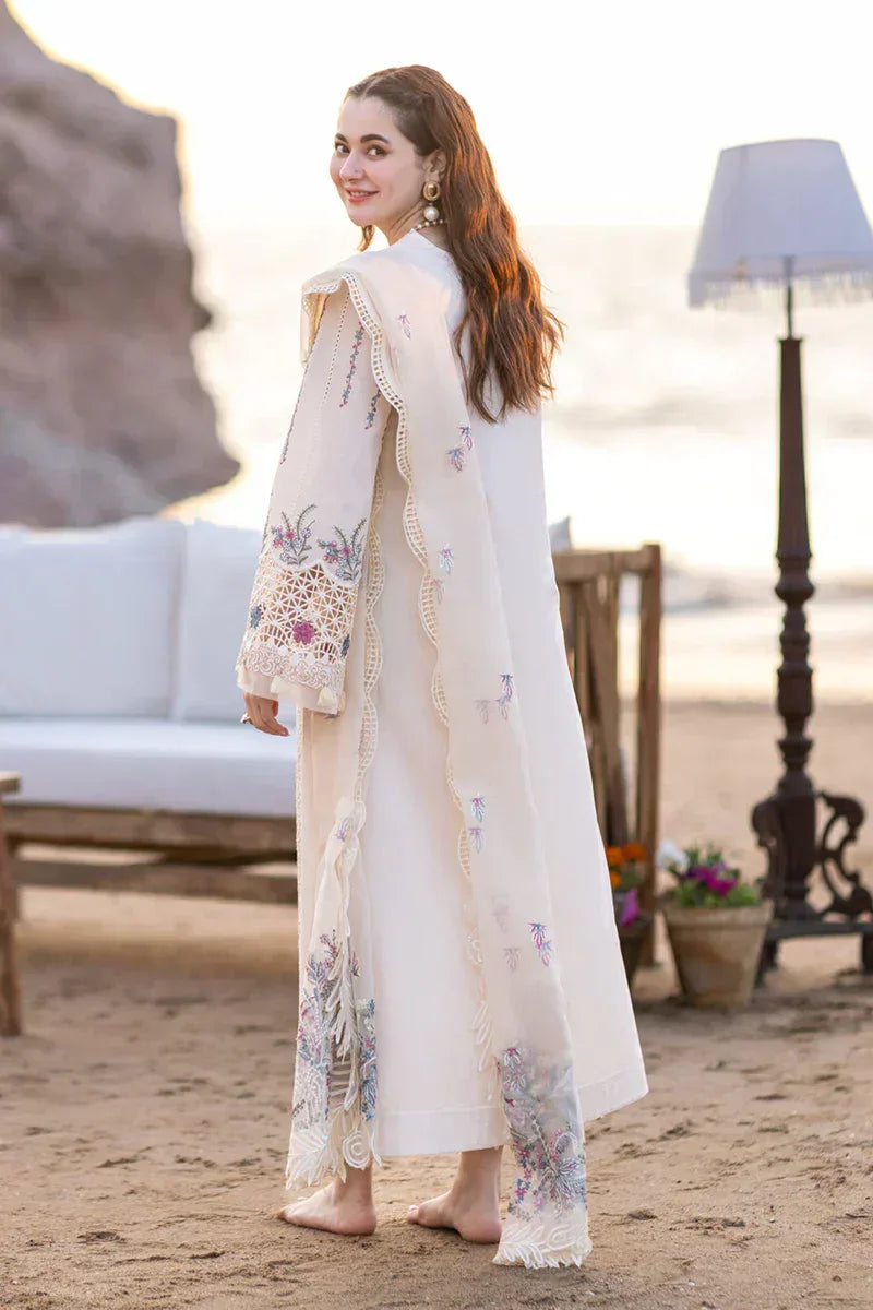 Qalamkar | Sahil Kinare Luxury Lawn | FP-09 SELIN - Rang-e-Khaas