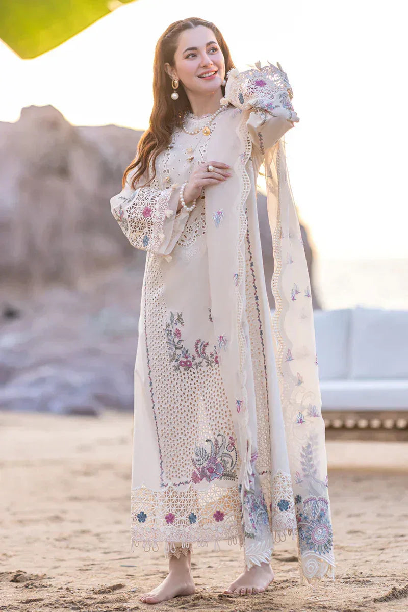 Qalamkar | Sahil Kinare Luxury Lawn | FP-09 SELIN - Rang-e-Khaas