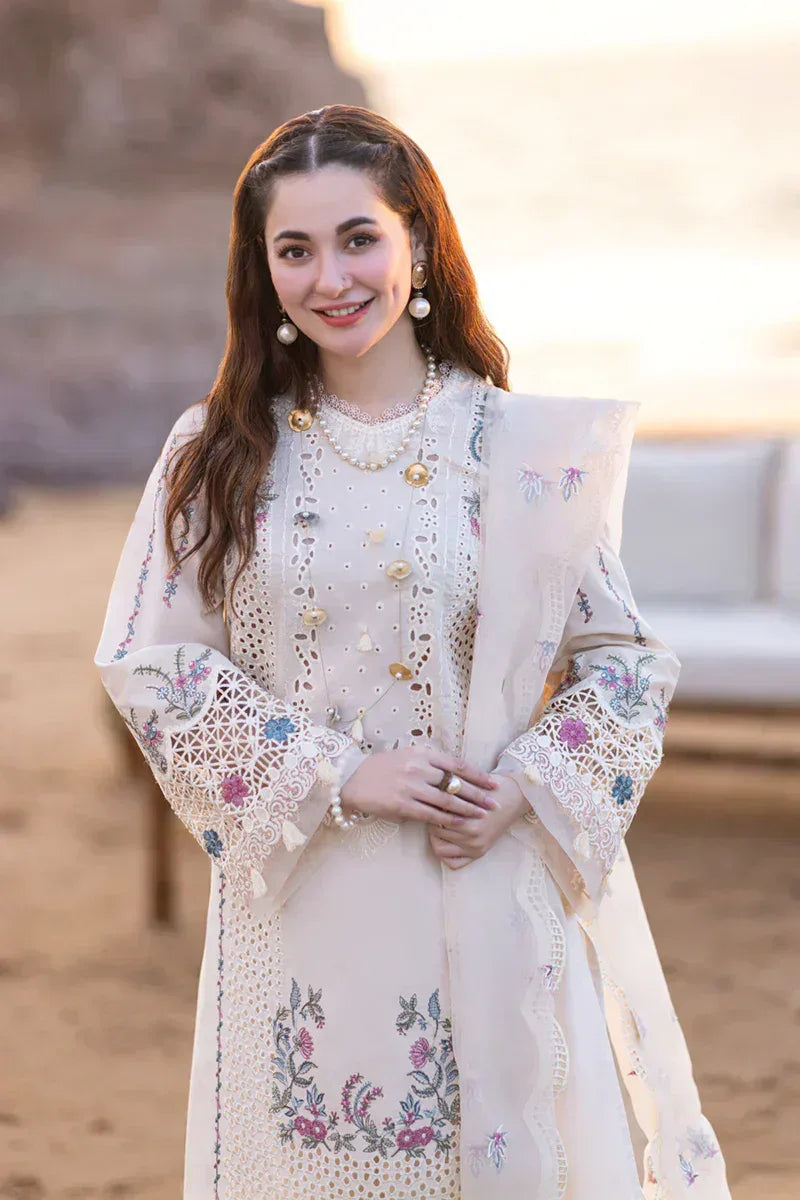 Qalamkar | Sahil Kinare Luxury Lawn | FP-09 SELIN - Rang-e-Khaas