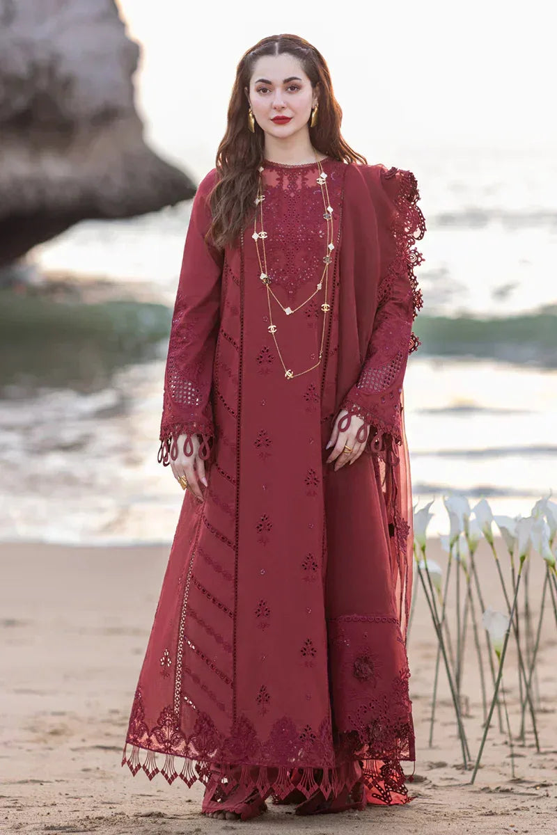 Qalamkar | Sahil Kinare Luxury Lawn | FP-07 AISHA - Rang-e-Khaas