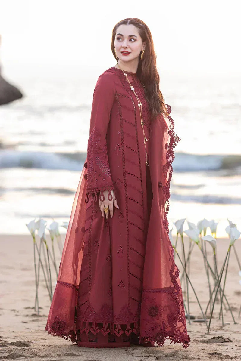 Qalamkar | Sahil Kinare Luxury Lawn | FP-07 AISHA - Rang-e-Khaas