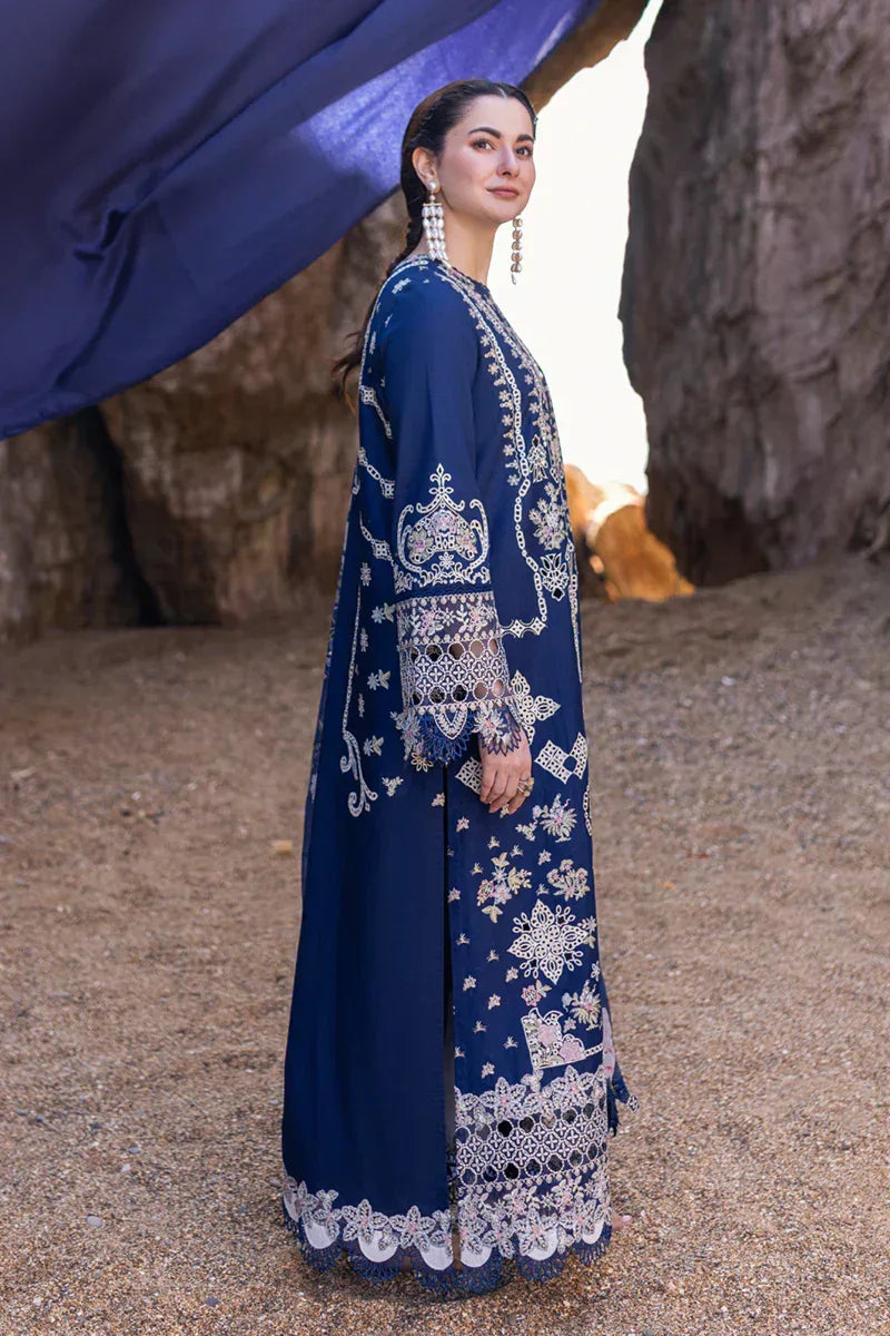 Qalamkar | Sahil Kinare Luxury Lawn | FP-06 MIRAY - Rang-e-Khaas