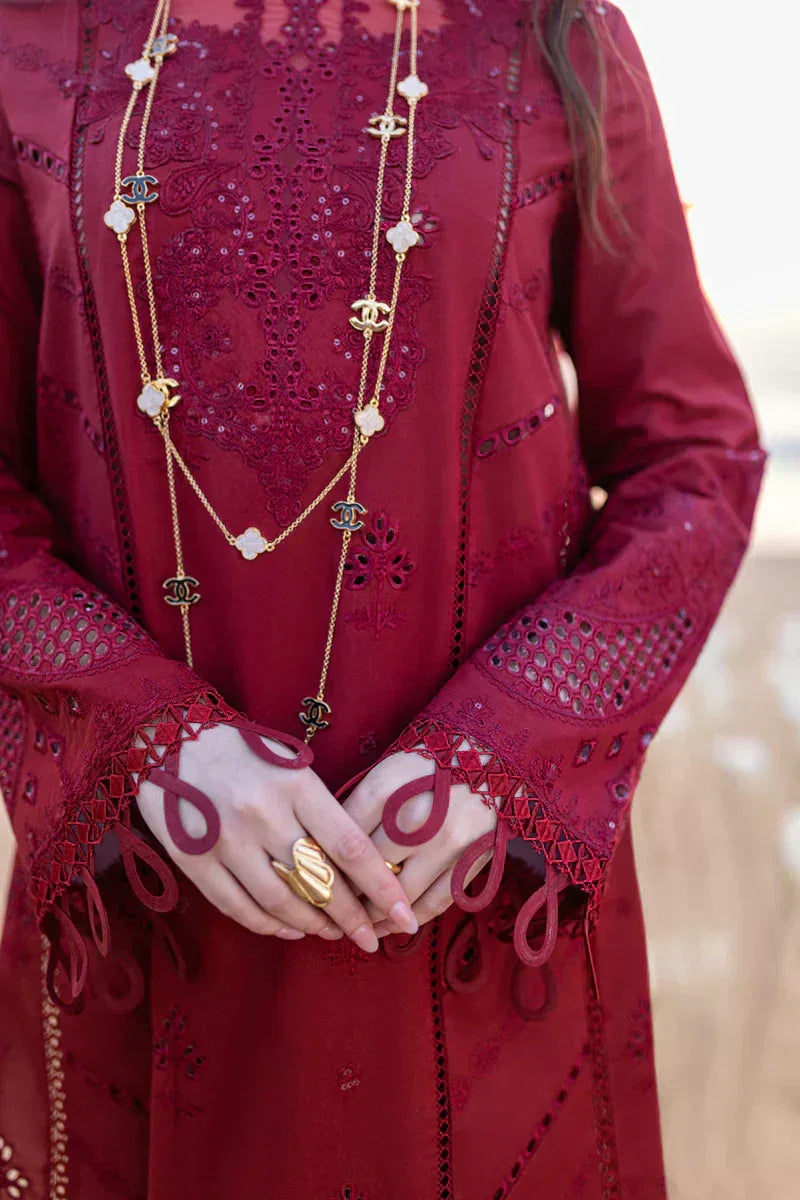 Qalamkar | Sahil Kinare Luxury Lawn | FP-07 AISHA - Rang-e-Khaas