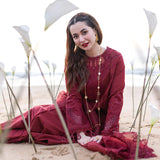 Qalamkar | Sahil Kinare Luxury Lawn | FP-07 AISHA