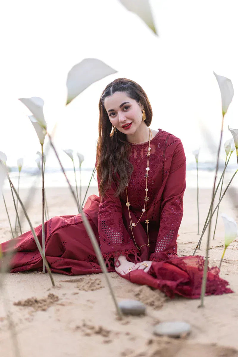 Qalamkar | Sahil Kinare Luxury Lawn | FP-07 AISHA - Rang-e-Khaas