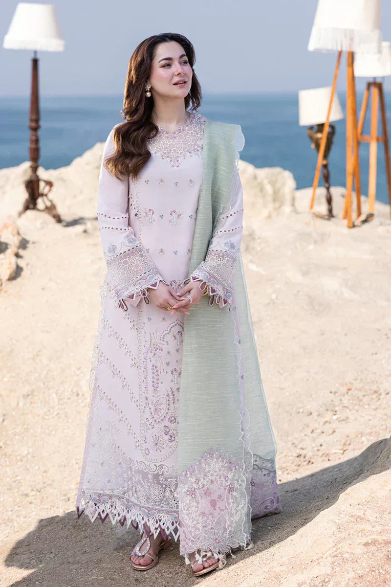 Qalamkar | Sahil Kinare Luxury Lawn | FP-08 NIA - Rang-e-Khaas