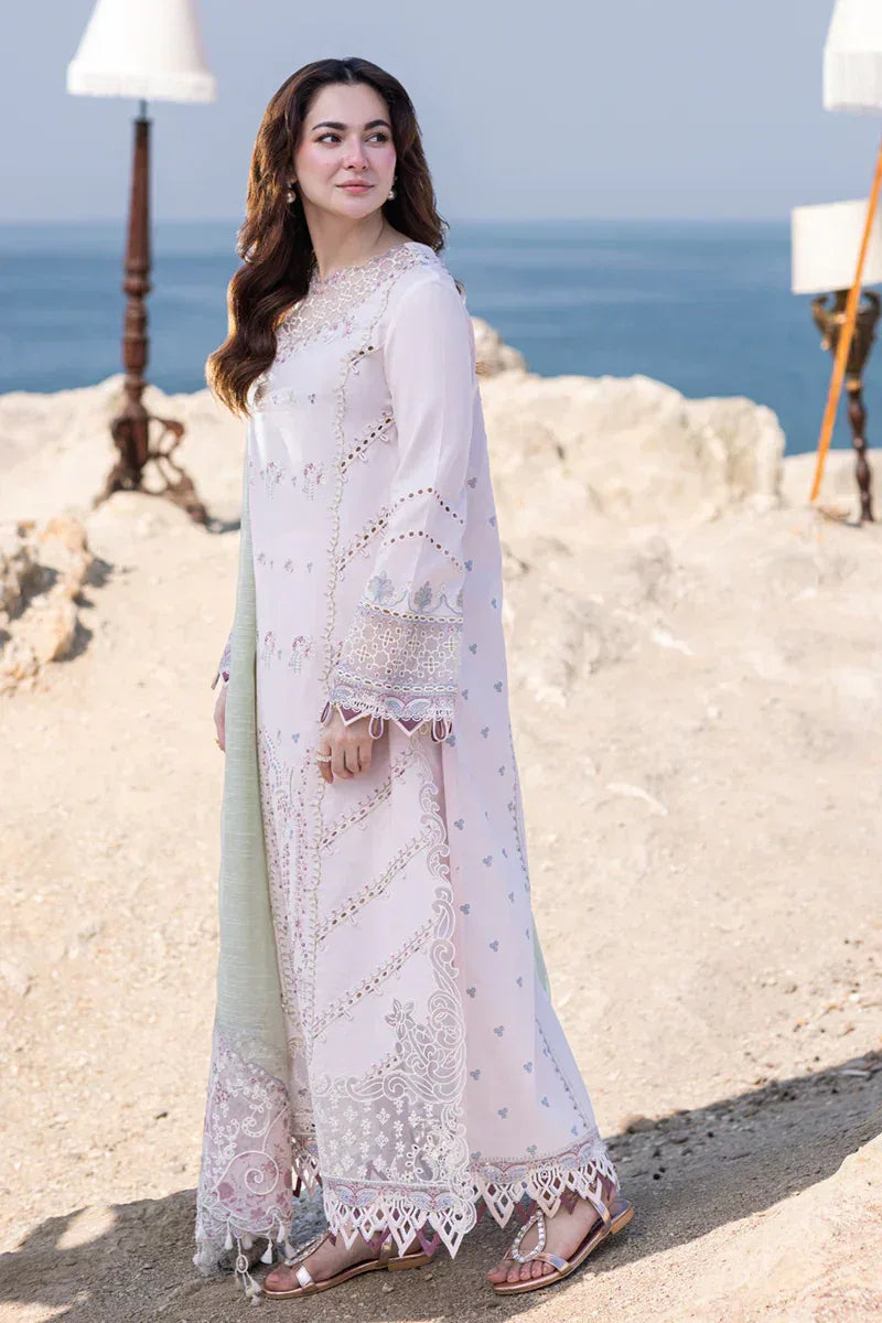 Qalamkar | Sahil Kinare Luxury Lawn | FP-08 NIA - Rang-e-Khaas