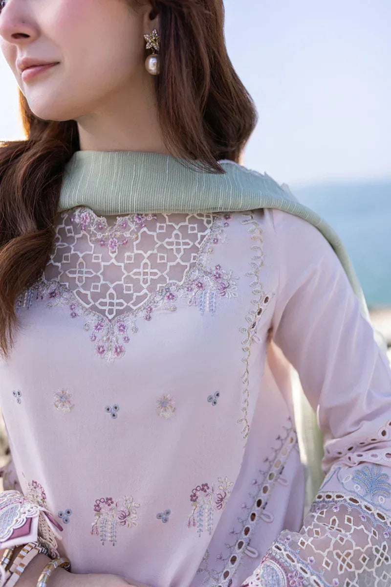 Qalamkar | Sahil Kinare Luxury Lawn | FP-08 NIA - Rang-e-Khaas