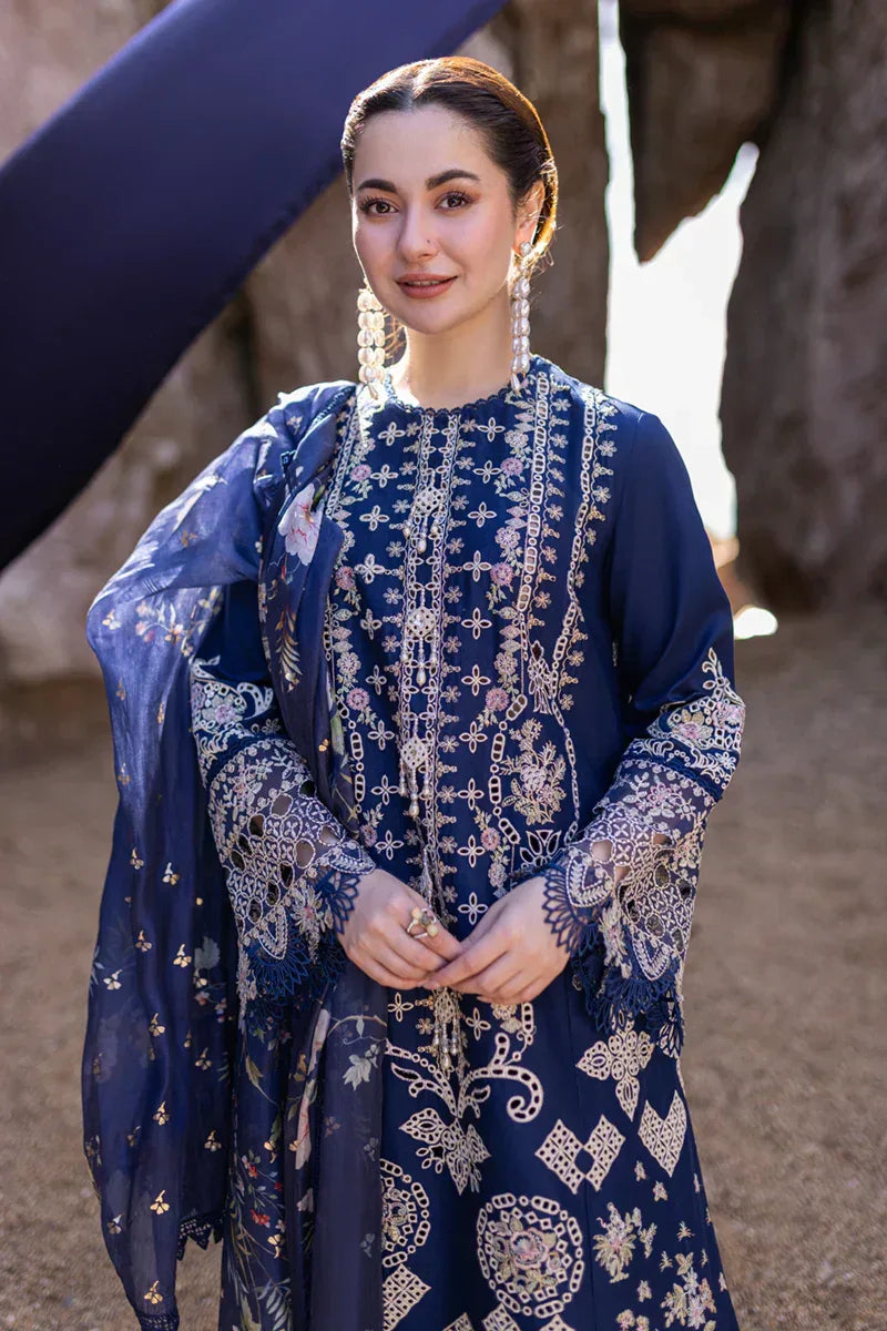 Qalamkar | Sahil Kinare Luxury Lawn | FP-06 MIRAY - Rang-e-Khaas