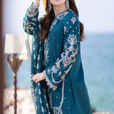 Qalamkar | Sahil Kinare Luxury Lawn | FP-16 KIRA