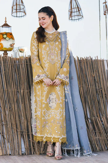 Qalamkar | Sahil Kinare Luxury Lawn | FP-03 SELMA - Rang-e-Khaas