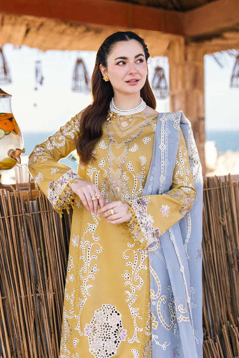 Qalamkar | Sahil Kinare Luxury Lawn | FP-03 SELMA - Rang-e-Khaas
