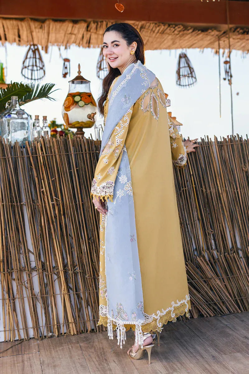 Qalamkar | Sahil Kinare Luxury Lawn | FP-03 SELMA - Rang-e-Khaas