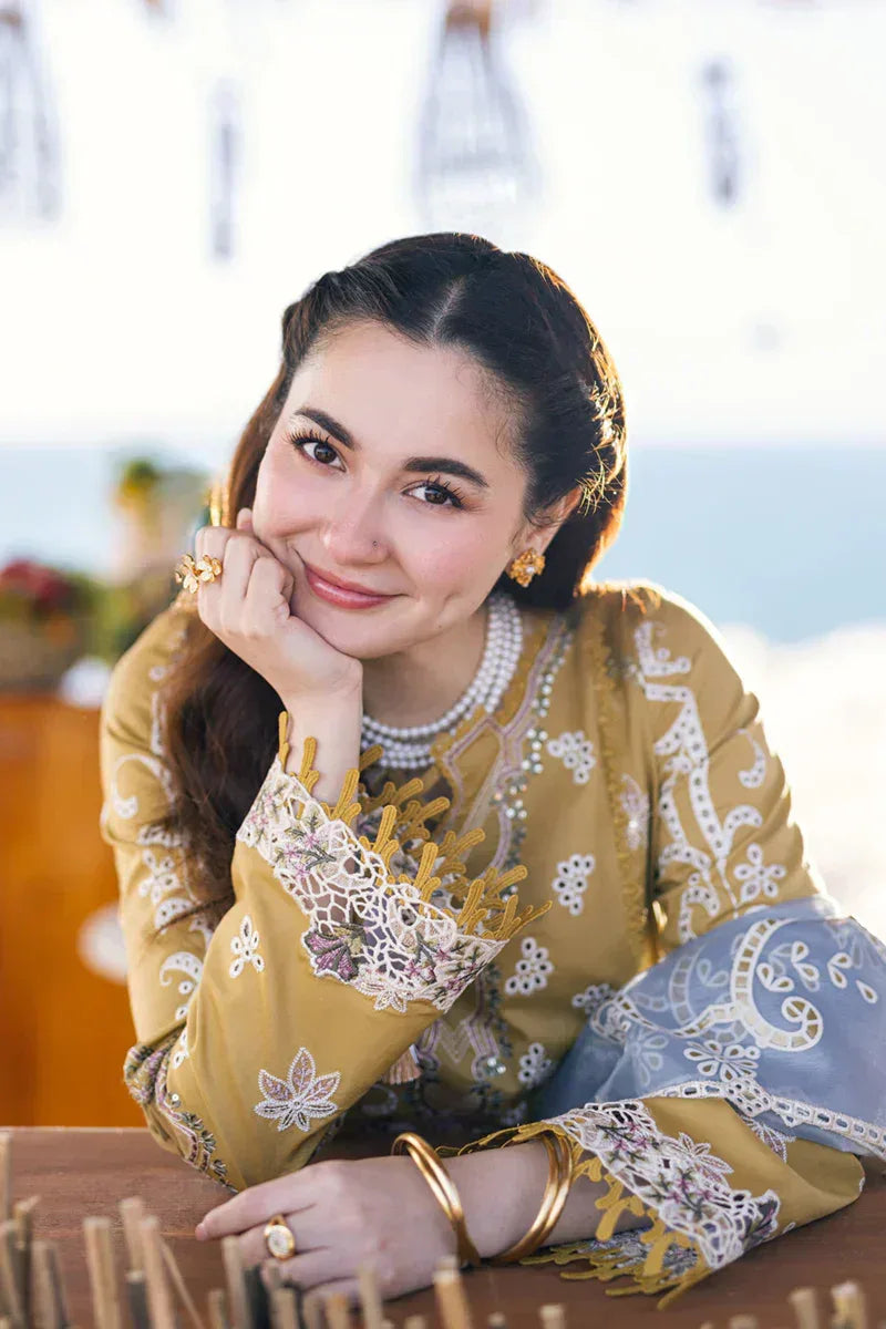 Qalamkar | Sahil Kinare Luxury Lawn | FP-03 SELMA - Rang-e-Khaas