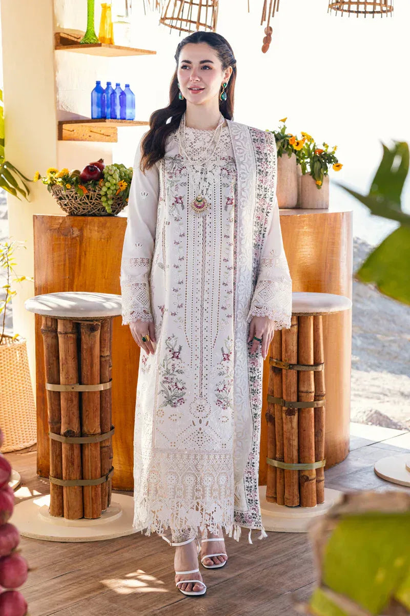 Qalamkar | Sahil Kinare Luxury Lawn | FP-12 MARWA - Rang-e-Khaas