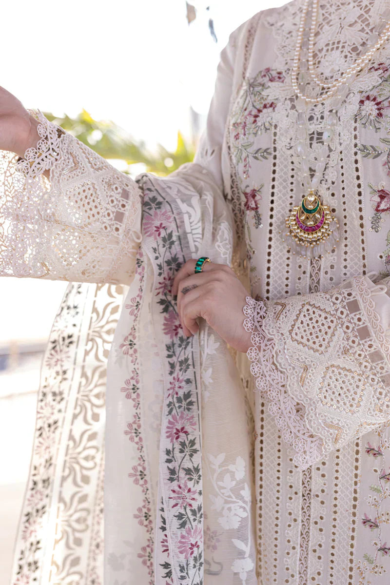 Qalamkar | Sahil Kinare Luxury Lawn | FP-12 MARWA - Rang-e-Khaas