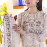 Qalamkar | Sahil Kinare Luxury Lawn | FP-12 MARWA