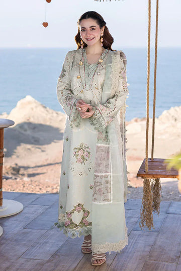 Qalamkar | Sahil Kinare Luxury Lawn | FP-15 RANIA - Rang-e-Khaas