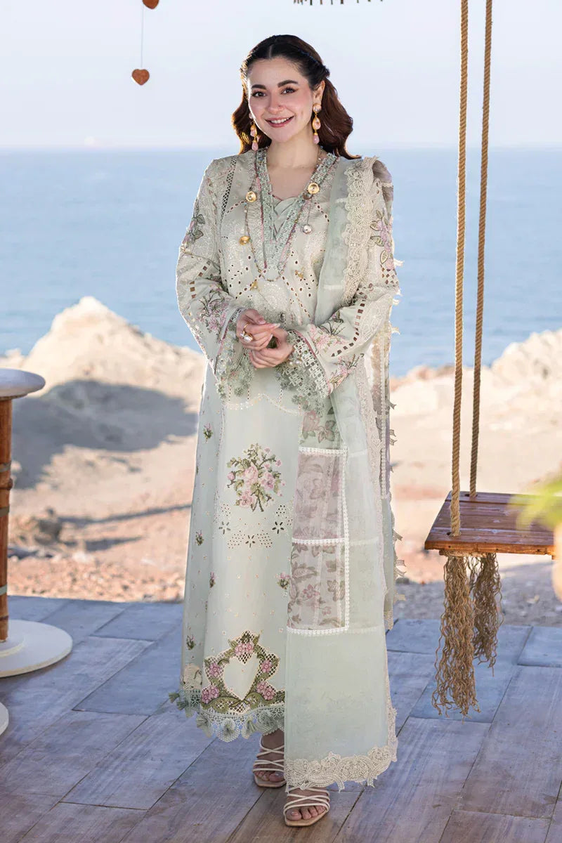 Qalamkar | Sahil Kinare Luxury Lawn | FP-15 RANIA - Rang-e-Khaas