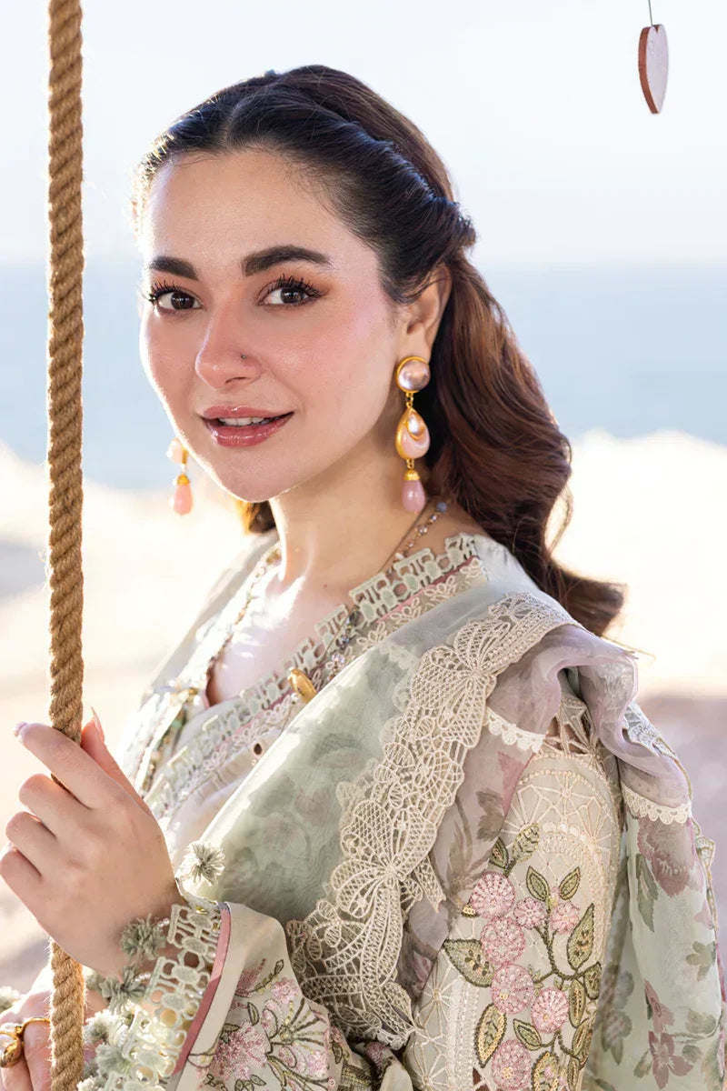 Qalamkar | Sahil Kinare Luxury Lawn | FP-15 RANIA - Rang-e-Khaas