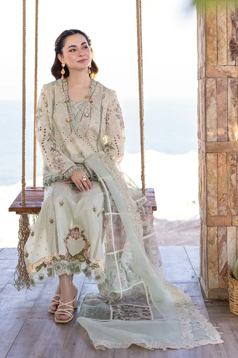 Qalamkar | Sahil Kinare Luxury Lawn | FP-15 RANIA - Rang-e-Khaas