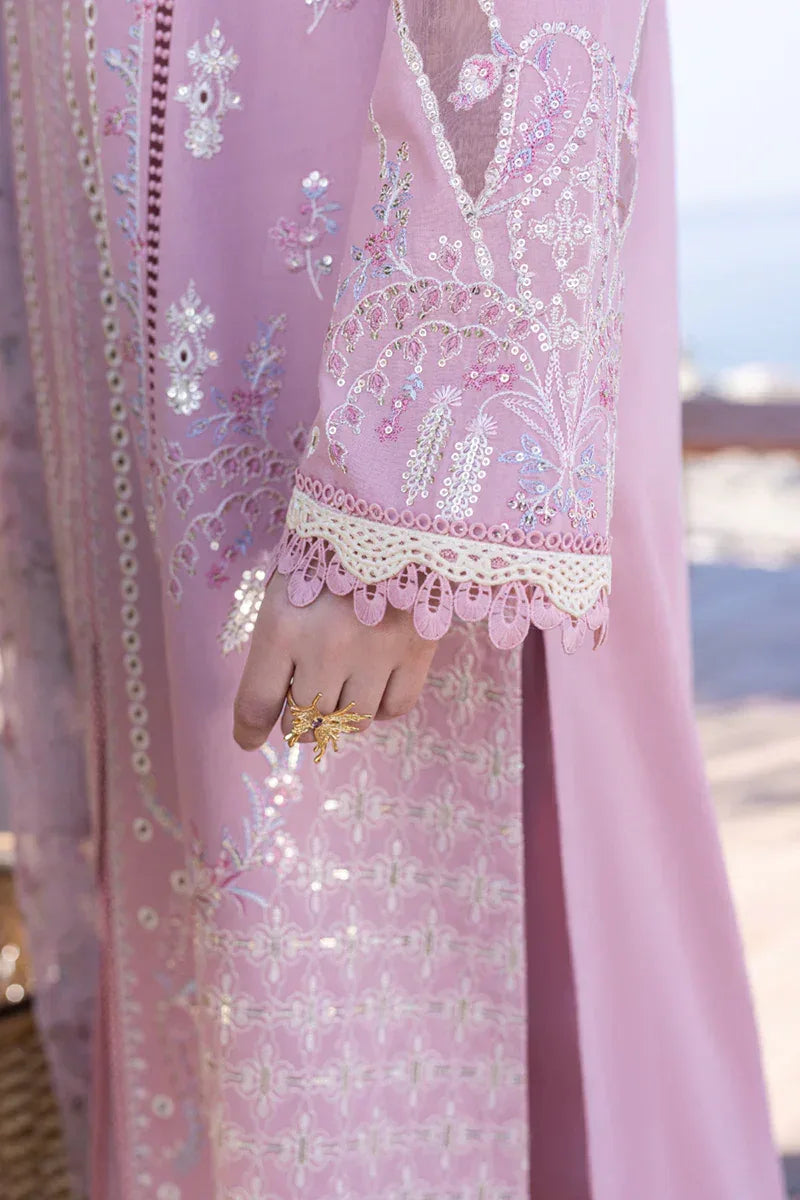 Qalamkar | Sahil Kinare Luxury Lawn | FP-10 LINA - Rang-e-Khaas
