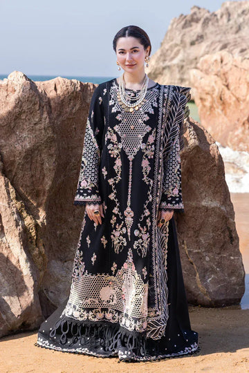 Qalamkar | Sahil Kinare Luxury Lawn | FP-14 RIMA - Rang-e-Khaas
