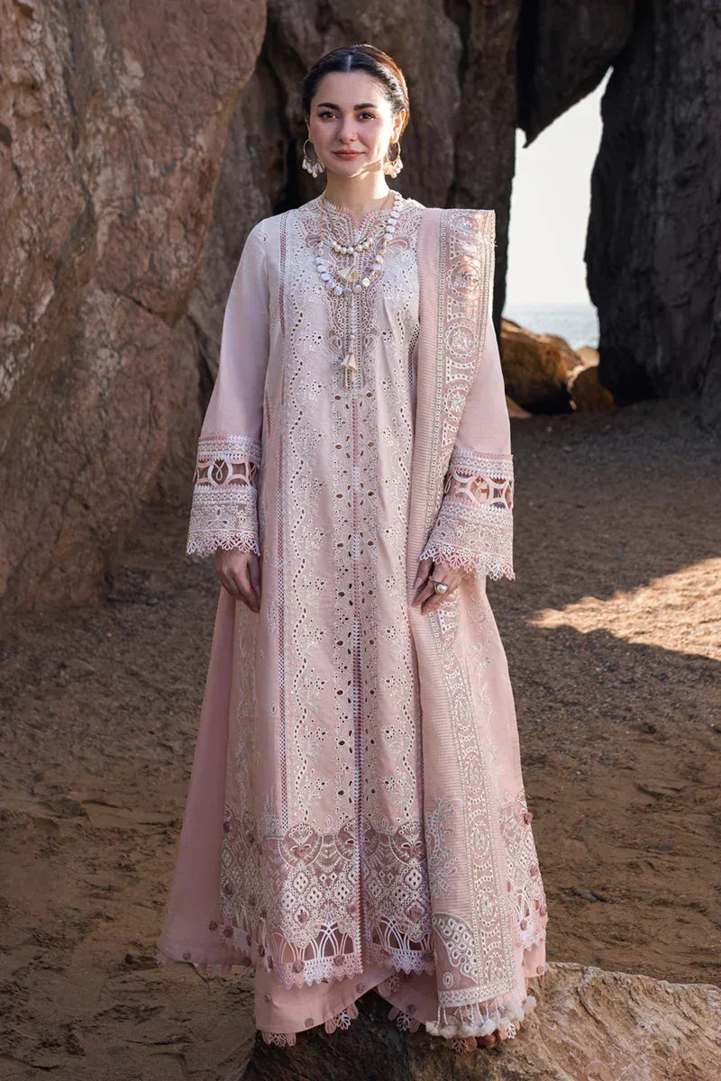 Qalamkar | Sahil Kinare Luxury Lawn | FP-05 AALIYAH - Rang-e-Khaas