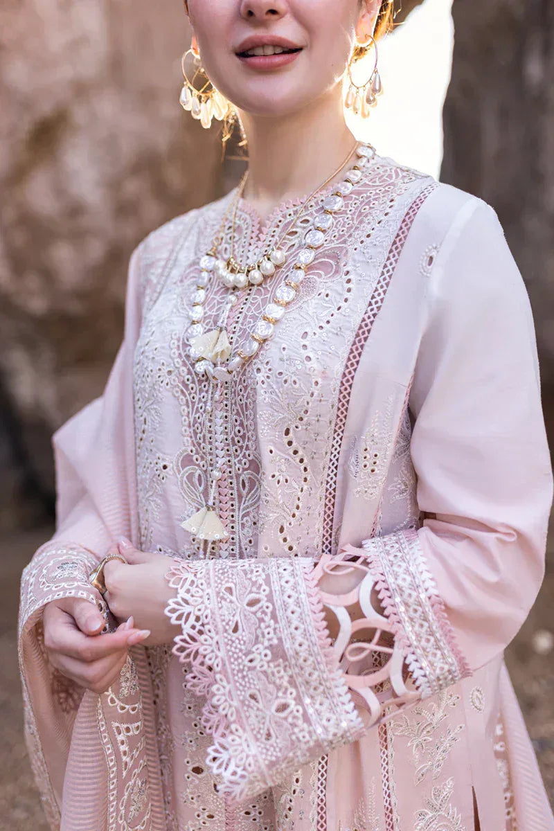 Qalamkar | Sahil Kinare Luxury Lawn | FP-05 AALIYAH - Rang-e-Khaas
