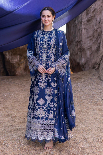 Qalamkar | Sahil Kinare Luxury Lawn | FP-06 MIRAY - Rang-e-Khaas