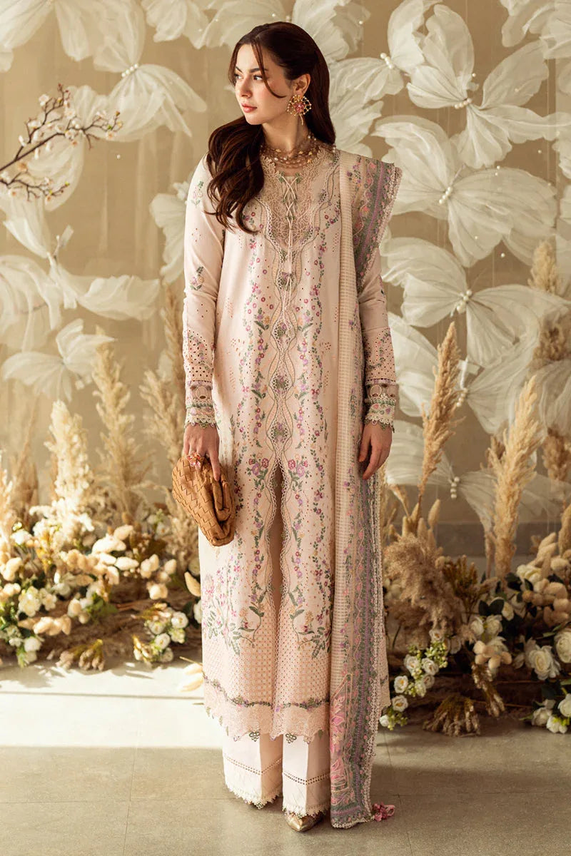 Qalamkar | Sahil Luxury Lawn | FK-12 LILY - Rang-e-Khaas