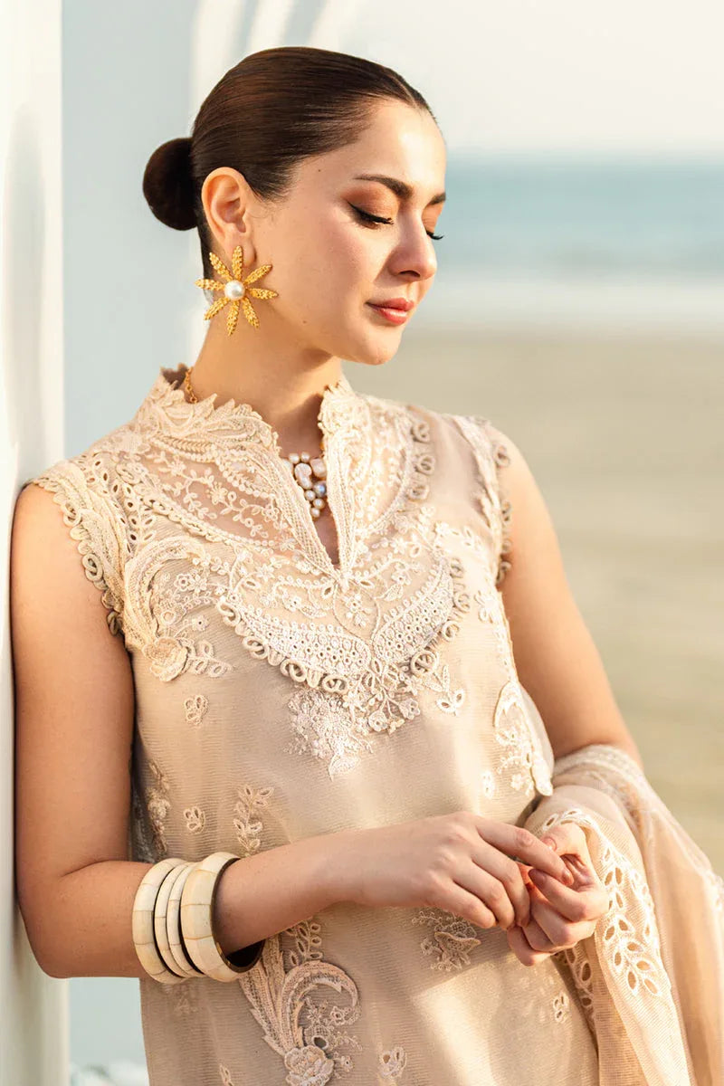 Qalamkar | Sahil Luxury Lawn | FK-01 SOPHIA - Rang-e-Khaas