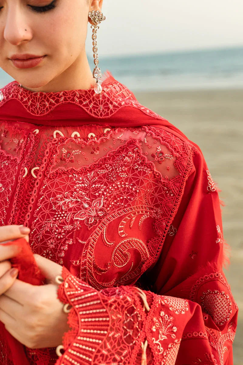 Qalamkar | Sahil Luxury Lawn | FK-07 BELLA - Rang-e-Khaas