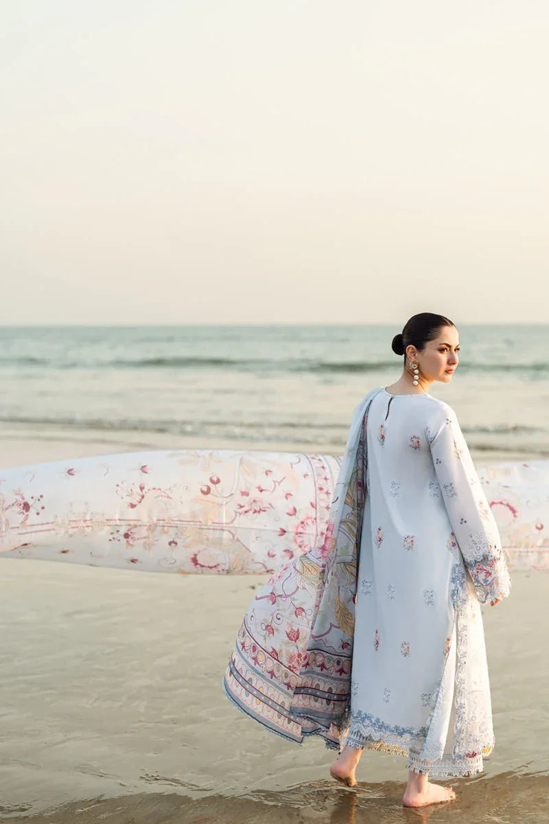 Qalamkar | Sahil Luxury Lawn | FK-02 ISABELLA - Rang-e-Khaas