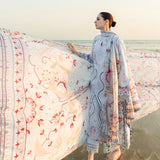 Qalamkar | Sahil Luxury Lawn | FK-02 ISABELLA