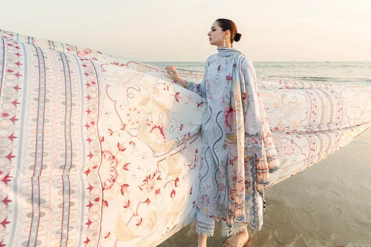 Qalamkar | Sahil Luxury Lawn | FK-02 ISABELLA - Rang-e-Khaas