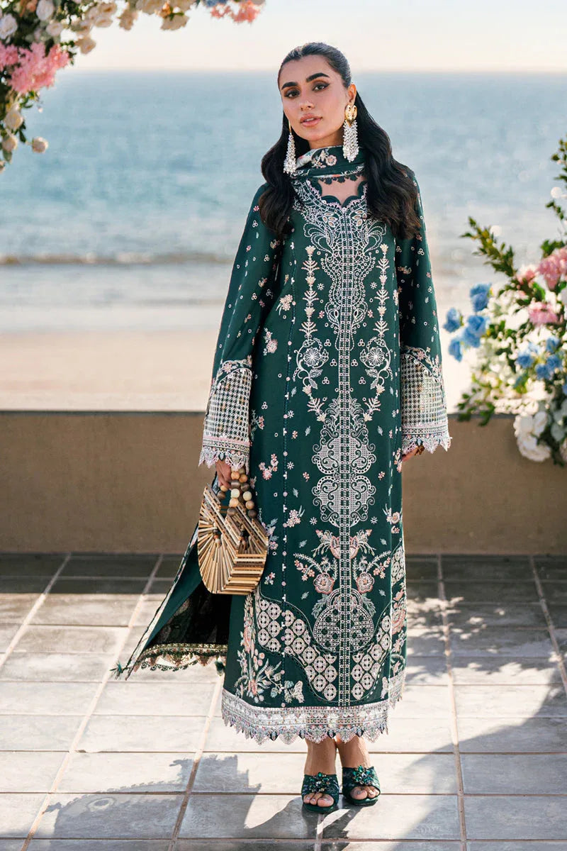Qalamkar | Sahil Luxury Lawn | FK-13 ELIZA - Rang-e-Khaas
