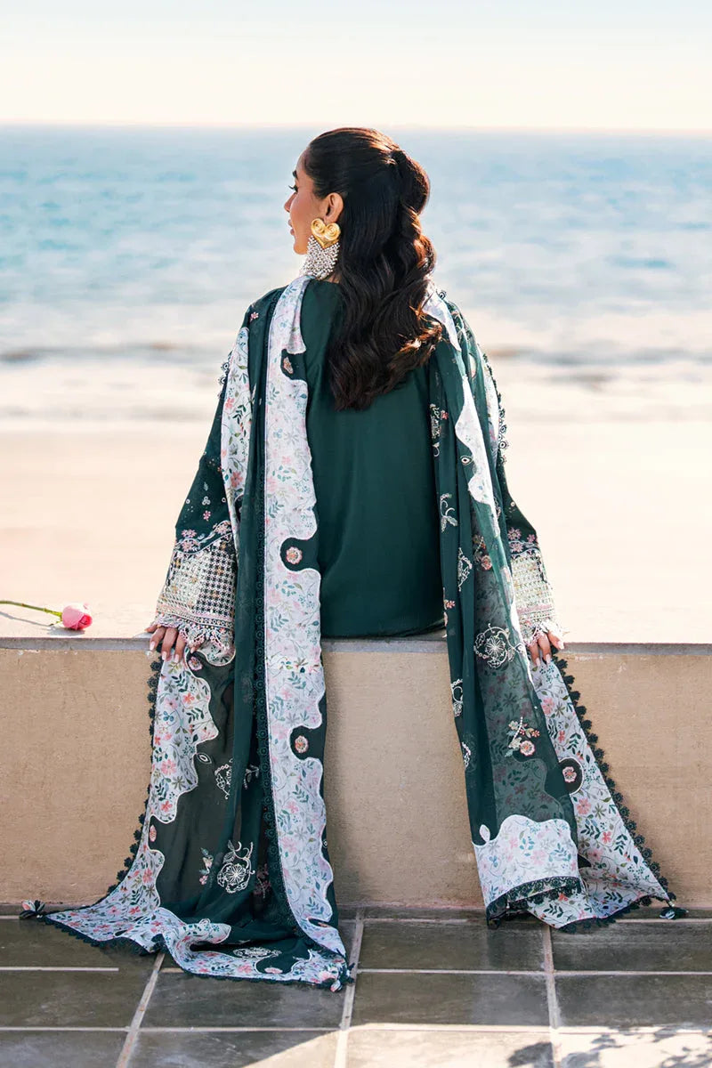 Qalamkar | Sahil Luxury Lawn | FK-13 ELIZA - Rang-e-Khaas