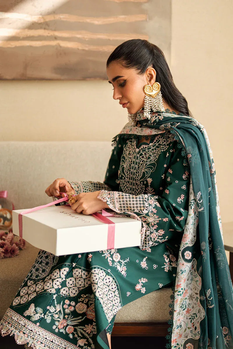 Qalamkar | Sahil Luxury Lawn | FK-13 ELIZA - Rang-e-Khaas