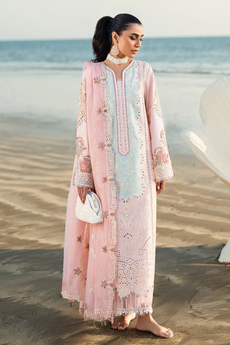 Qalamkar | Sahil Luxury Lawn | FK-08 REEM - Rang-e-Khaas